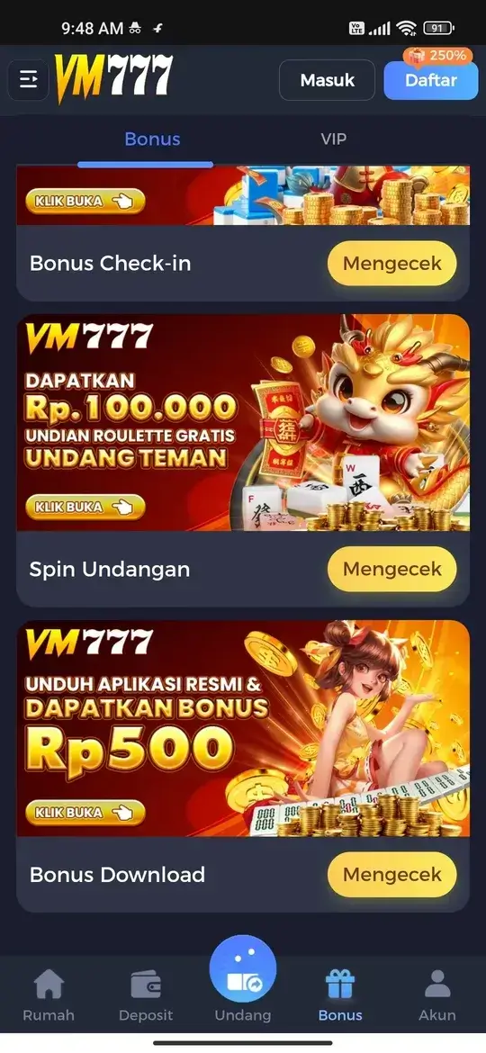 VM777 Bonus Download